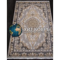 Иранский ковер Kashan 752080 Серый